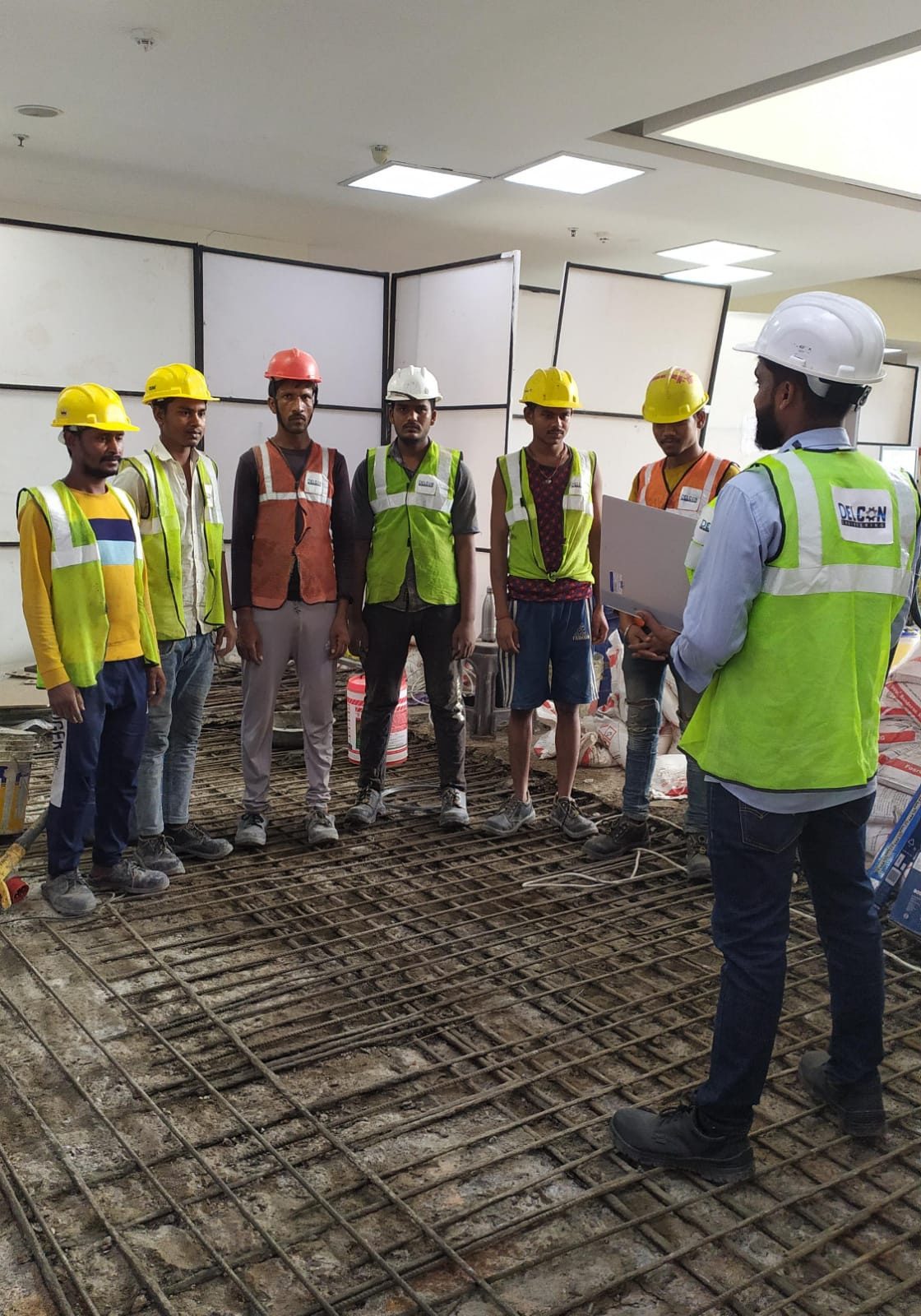 Epoxy flooring application