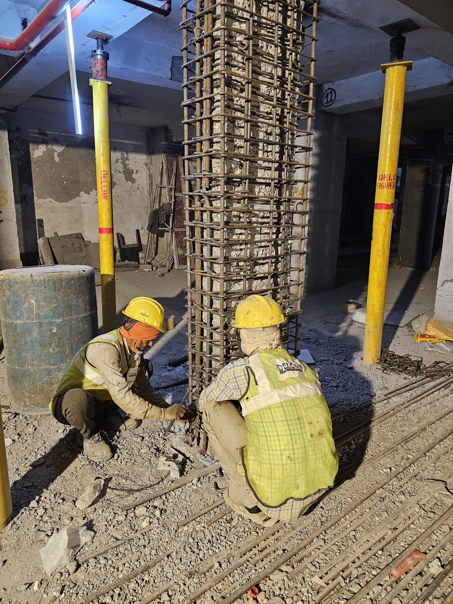 Structural strengthening of a column