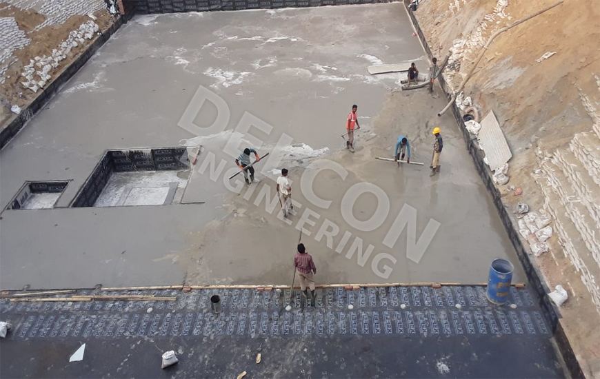 Waterproofing works
